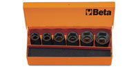 Click for a larger picture of Beta 720/C6 Impact Socket Set, 6 Piece, 1/2" Drive, Metric