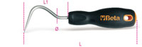 Click for a larger picture of Beta Tools 1716U Hook Pick with Handle