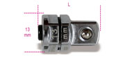 Click for a larger picture of Beta Tools 123Q3/8 Adapter, 13mm Hex to 3/8" Square Drive