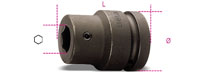 Click for a larger picture of Beta 727PI/32 Holder for 22mm Impact Hex Bits, 1-1/2 Drive