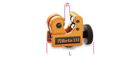 Click for a larger picture of Beta Tools 332 Mini Tubing Cutter, 3/16" to 5/18" OD