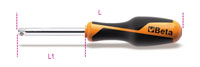 Click for a larger picture of Beta Tools 900BG/30 Spinner Handle, 1/4" Drive