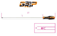 Click for a larger picture of Beta 1262L Long BetaGrip Phillips Screwdriver, PH1 x 400