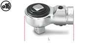 Click for a larger picture of 614/50 Push-Through Ratchet for 16mm Torque Bars, 1/2" Dr