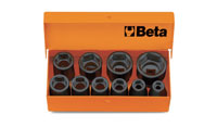 Click for a larger picture of Beta Tools 710/C10 Set of 10 Impact Sockets 3/8" Dr Metric