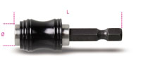 Click for a larger picture of Beta 882MSR/75 QuickRelease Magnetic 1/4" Hex Bit Holder, 3"