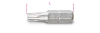 Click for a larger picture of Beta Tools 861TX 1/4" Hex Bit for Torx Head Screw, T20