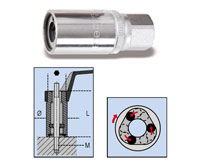 Click for a larger picture of Beta Tools 1433/12 Roller Stud Puller, 12mm - 1/2", 1/2" Dr