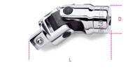 Click for a larger picture of Beta Tools 920/25 Universal Joint, 1/2" Drive