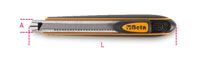 Click for a larger picture of Beta 1770BM Heavy-Duty Box Cutter, Molded Handle, w/6 Blades