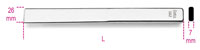 Click for a larger picture of Beta Tools 1342 Extra-Thin Flat Chisel, Straight