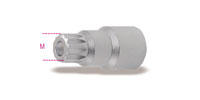 Click for a larger picture of Beta 1494XZN/16 Drain Plug Socket, 1/2" Dr, 16mm Male XZN