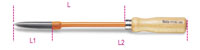 Click for a larger picture of Beta Tools 1717B/150 Tapered 3-Edge Scraper, 150mm
