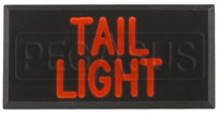 Click for a larger picture of Clearance Dash Badge Identification Plate (Tail Light)