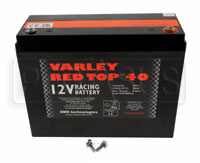 Click for a larger picture of (B) Clearance Varley Red Top 40 Battery, 40AH