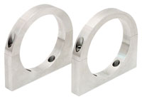 Click for a larger picture of 2 and 3 Quart Billet Aluminum Accusump Mounting Clamps, pair