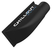 Click for a larger picture of Chillout 3" Carbon Fiber 90 degree Plenum