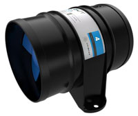 Click for a larger picture of Chillout 4" Club Series In-Line 285 CFM Blower