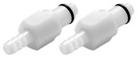 Click for a larger picture of Chillout Systems Single Tube Connectors, pair