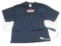 Pegasus Part No. CS403 - Cotton Cool Shirt, Blue, Short Sleeve Click for a larger picture of Cotton Cool Shirt, Blue, Short Sleeve