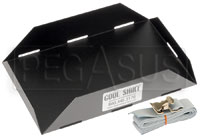 Large photo of Cool Shirt Cooler Mounting Tray with Strap, Pegasus Part No. CS500-Size