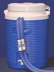 Click for a larger picture of Cool Shirt 10 Quart Round Cooler and Pump Only