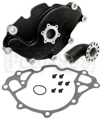 Click for a larger picture of Davies Craig EWP Header Adapter Kit, Small Block Ford