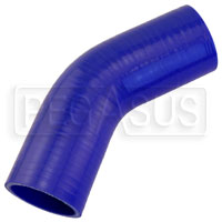 Large photo of Blue Silicone Hose, 2 1/4