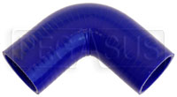 Large photo of Blue Silicone Hose, 1 7/8