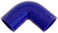 Large photo of Blue Silicone Hose, 2 1/8