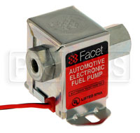 Click for a larger picture of Facet Cube 12v Fuel Pump, 1/8 NPT, 4-7 psi