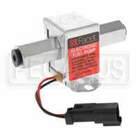 Click for a larger picture of Facet Cube 24V Fuel Pump, 12-15 psi, 1/8 NPT, 96" Lift