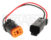 Click for a larger picture of Facet Wire with Deutsch Connector for Dura-Lift II Pumps