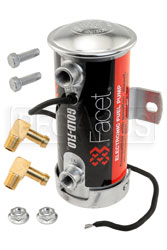 Click for a larger picture of Facet Cylindrical 12v Fuel Pump Kit, 1/8 NPT, 6-8 psi