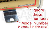 Large photo of Facet Fuel Pump Part Numbers, Pegasus Part No. TECH00023