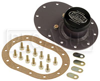 Click for a larger picture of Fuel Safe 4x6 Standard Fill Plate with 2.5" Threaded Cap