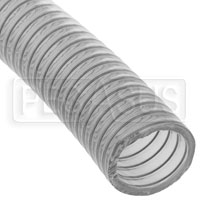 Click for a larger picture of Fuel Safe 2.00" Wire Reinforced Clear Filler Hose, Per Foot