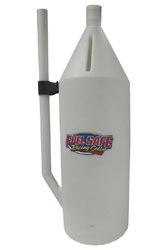 Click for a larger picture of Fuel Safe 11 Gallon Dump Can, White Plastic
