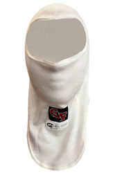 Click for a larger picture of G-Force Single Layer Natural Balaclava, SFI 3.3