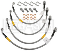 Click for a larger picture of G-Stop Brake Line Set, 84-87 Chevrolet Corvette