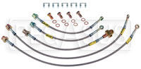 Click for a larger picture of G-Stop Brake Line Set, 84-88 GM F-Body with Performance Pkg