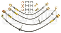 Click for a larger picture of G-Stop Brake Line Set, 04-08 Acura TL - Manual, Brembo Brake