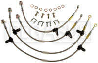 Large photo of G-Stop Brake Line Set, 00-05 Honda S2000 (all models), Pegasus Part No. GS-20111