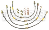 Click for a larger picture of G-Stop Brake Line Set, 85-89 Toyota MR2