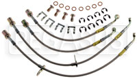 Large photo of G-Stop Brake Line Set, 93-98 Toyota Supra (all models), Pegasus Part No. GS-21113