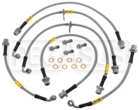 Click for a larger picture of G-Stop Brake Line Set, 98-on Toyota Land Cruiser
