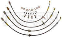 Click for a larger picture of G-Stop Brake Line Set, 01-07 Subaru WRX, STI