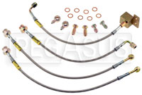 Large photo of G-Stop Brake Line Set, 89-05 Mazda Miata (all models), Pegasus Part No. GS-25001