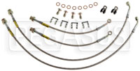 Large photo of G-Stop Brake Line Set, 03-up Mazda RX-8, Pegasus Part No. GS-25054