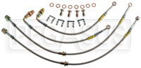Click for a larger picture of G-Stop Brake Line Set, 03-up Mitsubishi Evo 8 / 9